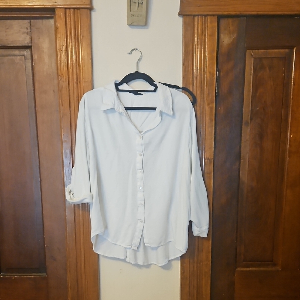 Jane and Delancey Classic White Shirt